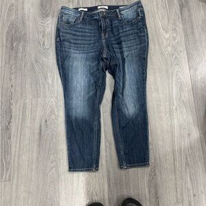Vigoss Dark Blue Ankle Jeans